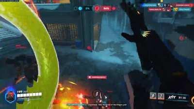 Deflect kill into dry blade 5k