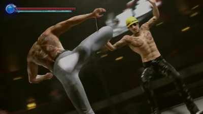 Majima really went ↗️➡️