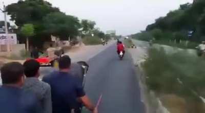 Revenge of the buffalo.