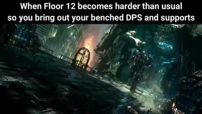 Always have your DPS and Supports built