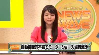 [RCT-416] Megumi Shino a tall, mighty and facialized newsreader.