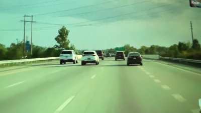 Another day dodging highway debris from careless drivers...