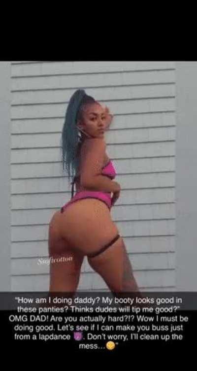 The perks of having a stripper for a Daughter