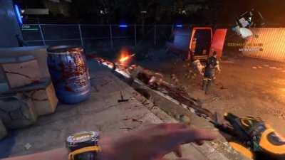 [Dying Light] Guy just kinda breakdanced outta there