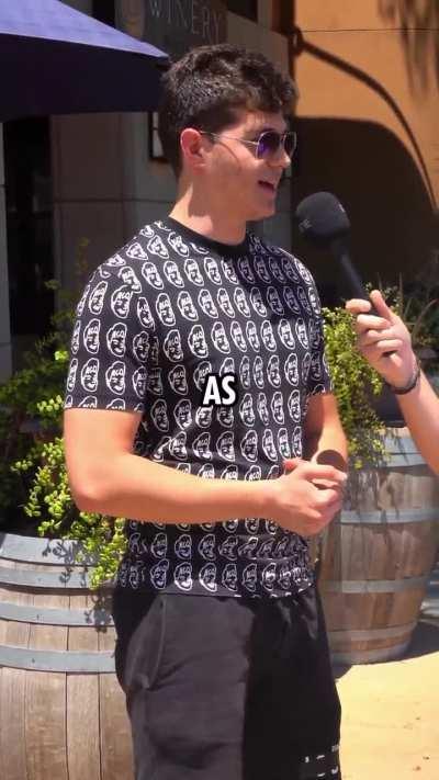 What is the craziest thing that you saw when first came to America?