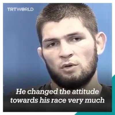 Реакция Хабиба на сравнение с Мухаммедом Али. Лично мне крайне неприятен Хабиб. Почитал комменты под постом, так там все им восхищаются. Кто-то даже написал, что «Хабиб должен представлять человечество на первом контакте с инопланетянами»