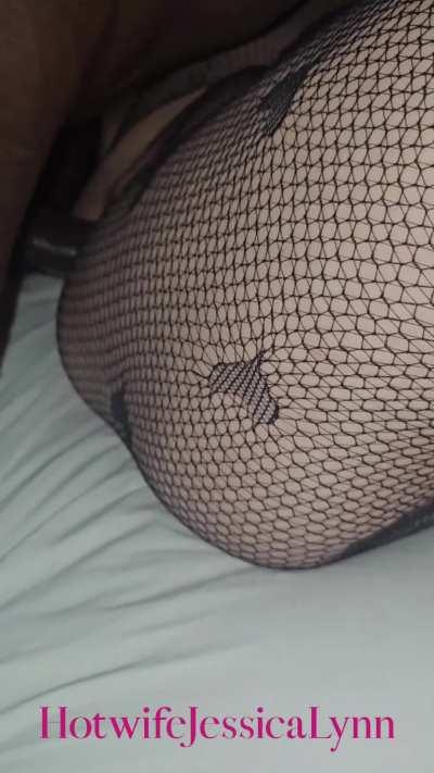 Blacked right in front of hubby