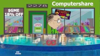 Computershare employees walking into work on Monday