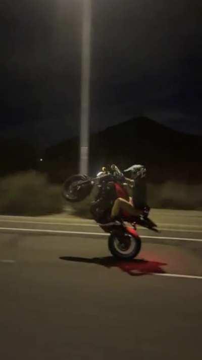 working the night shift