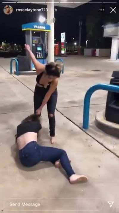 She's fighting in a dream 🤣