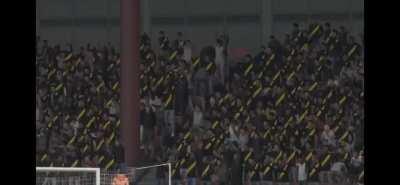 Was playing pro clubs last night and someone in the stands caught my eye