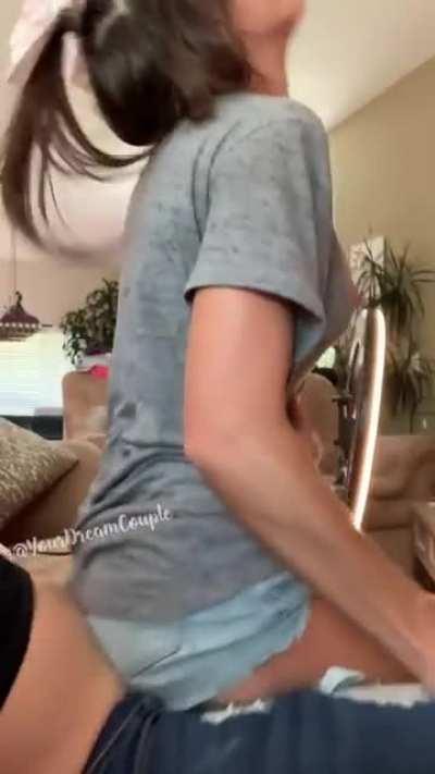 Short shorts are perfect for quickies!