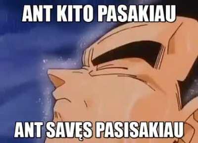 KAS ANT KITO SAKO...