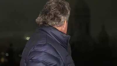 JUST IN 🚨 Massive explosion in Kyiv recorded live by CBS News as the team was preparing to come off air.