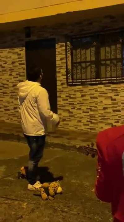 Que sorpresa se llevo!