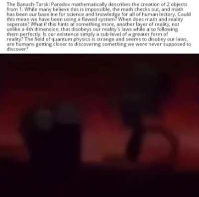 Matter cannot be created nor destroyed... right?