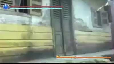 Ven y trata de golpearme si es que puedes