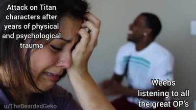 That's rough, buddy.