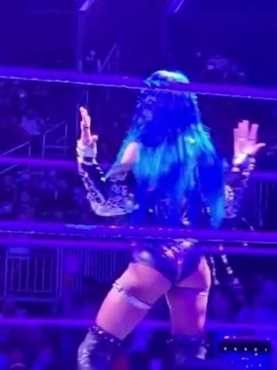 Sasha Banks in her new ring attire