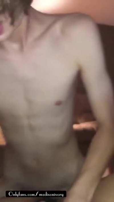 Getting fucked by a 19 year old big white cock is one of the most satisfying feelings in the world