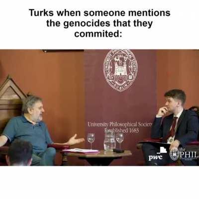 Turks when talking about the genocides.