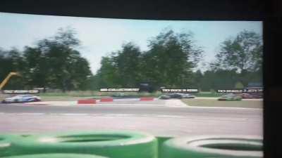 T1- Monza: Don't you just love it when someone has no concept of the brake pedal? (ACC)