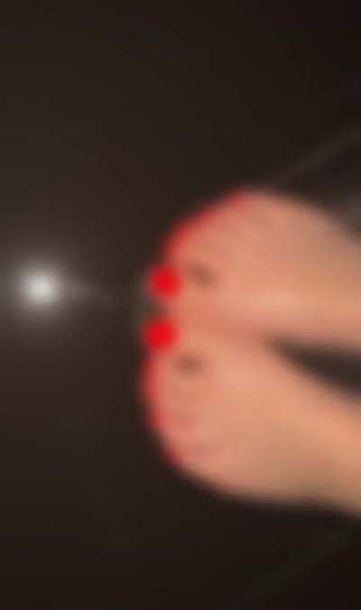 I filmed my feet in the shower... want to see what happens next?😏💦
