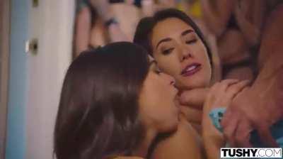 Sucking In Front Of The Whole Party