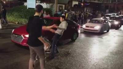 This whiteboy messed with the wrong guy