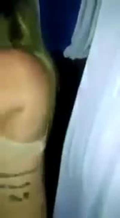 another mistress caught and has face burned with a cigarette