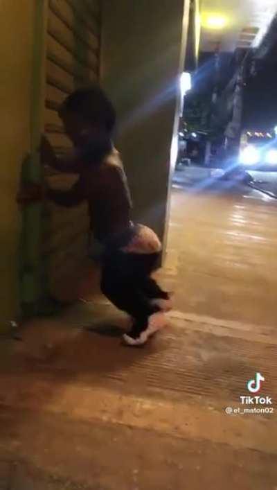 This nigga Kai on his sus shit again. Droppin that mf off crazy