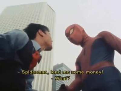 A few seconds from every episode of Japanese Spider-Man (SUPAIDAMAN)