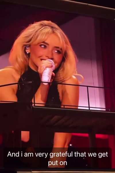 The damage control the night after she threw violently whipped handcuffs and a rose at people (November 20 2025)