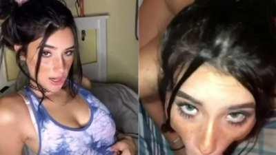 From tiktok to sucking cock 😮 ( her free album in comment)