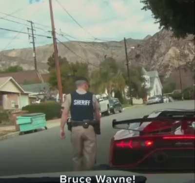 imagine getting hit by a lambo