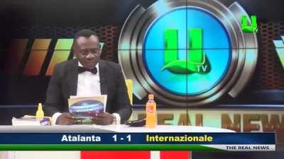 To report futbol results of the day