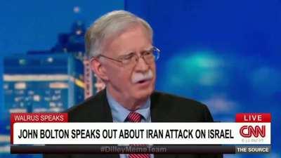 John Bolton speaks out about Iran attack on Israel 