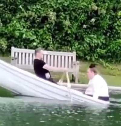 This was definitely not a good romantic date idea