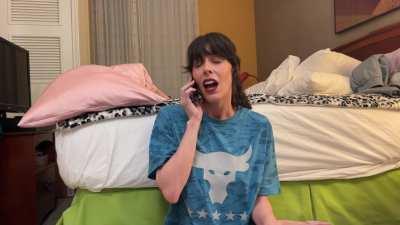 Surprise throatpie while talking about Taylor Swift and Travis Kielce