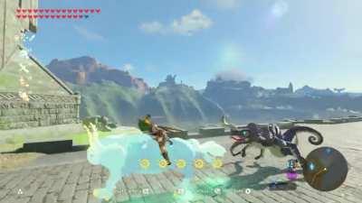 Apparently lizalfos are as fast as lord of the mountain