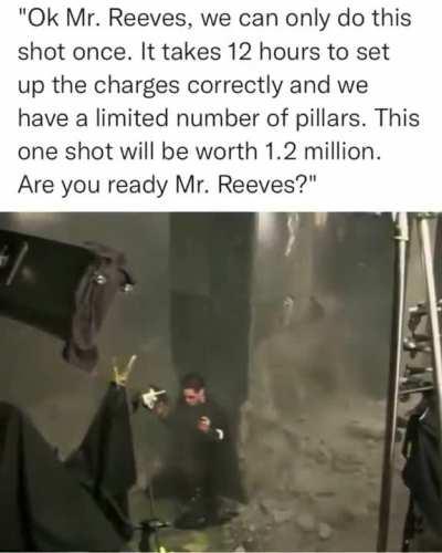 Shooting an expensive shot