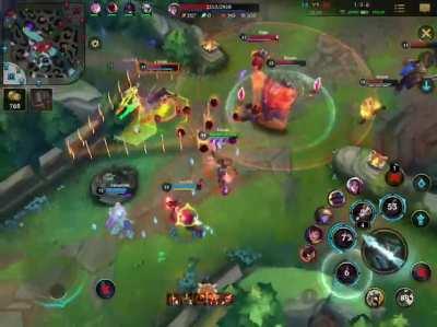 After struggling through an early disadvantage and an afk support minute 1, this teamfight felt amazing