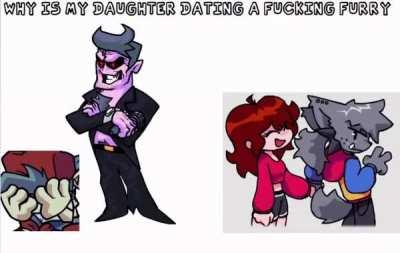 WHY IS SHE DATING A FUCKING FURRY