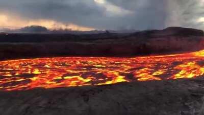 This lava flow