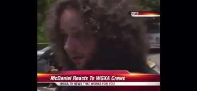 Murderer Stephen McDaniel finding out on live TV that the body of the woman he killed and dismembered has been found