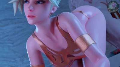 Usual Health Checkup with Mercy (Maiden Masher) [Overwatch]