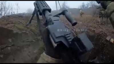 POV of one of the defenders of Ukraine in the Bakhmut direction.
