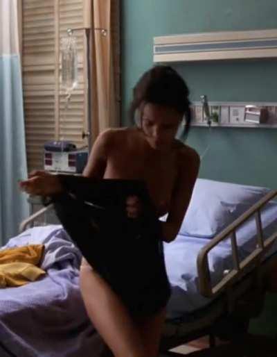A very perky Thandie Newton in 