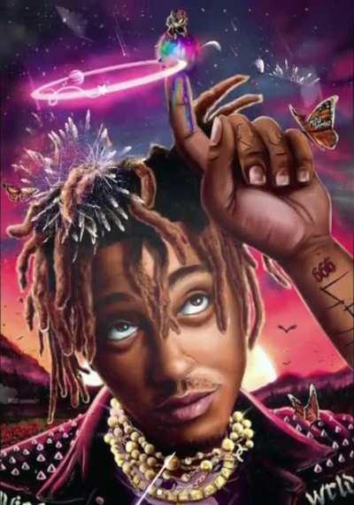 R.I.P Juice WRLD Animated Art