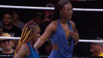 Athena & Billie Starkz give their opponents at Death Before Dishonor a beatdown!